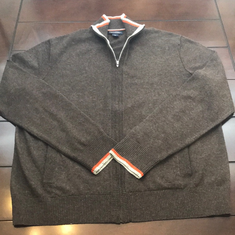 Banana Republic Zip Up  Sweater